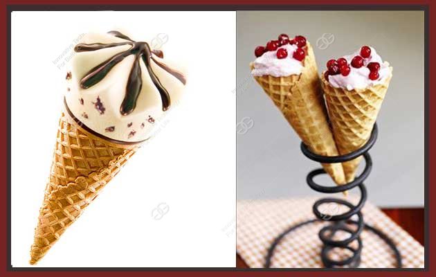 Crispy Ice Cream Cones