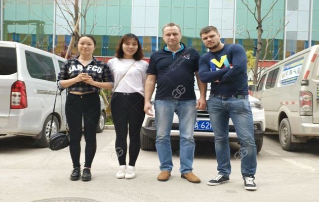 Russia Customers Visiting Russia Customers Visiting