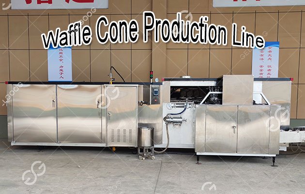 Automatic Waffle Cone Making Machine